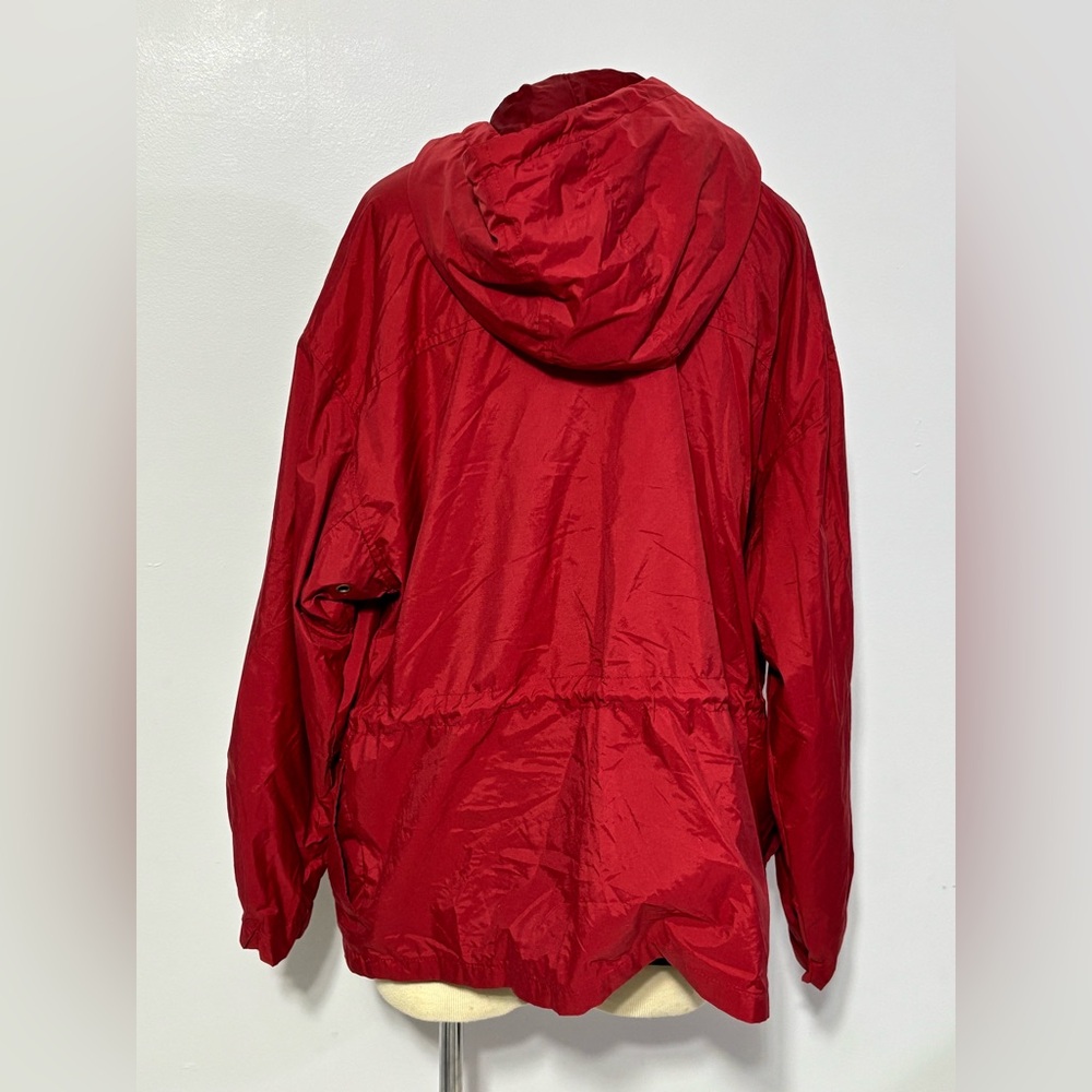 VINTAGE Gap Jacket Mens S/P  Red Anorak Windbreaker Half Zip 90s Casual - Picture 2 of 4